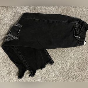 We The Free distressed crop jeans